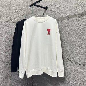 AMI Paris Men's Ami De Coeur Sweatshirt - XL